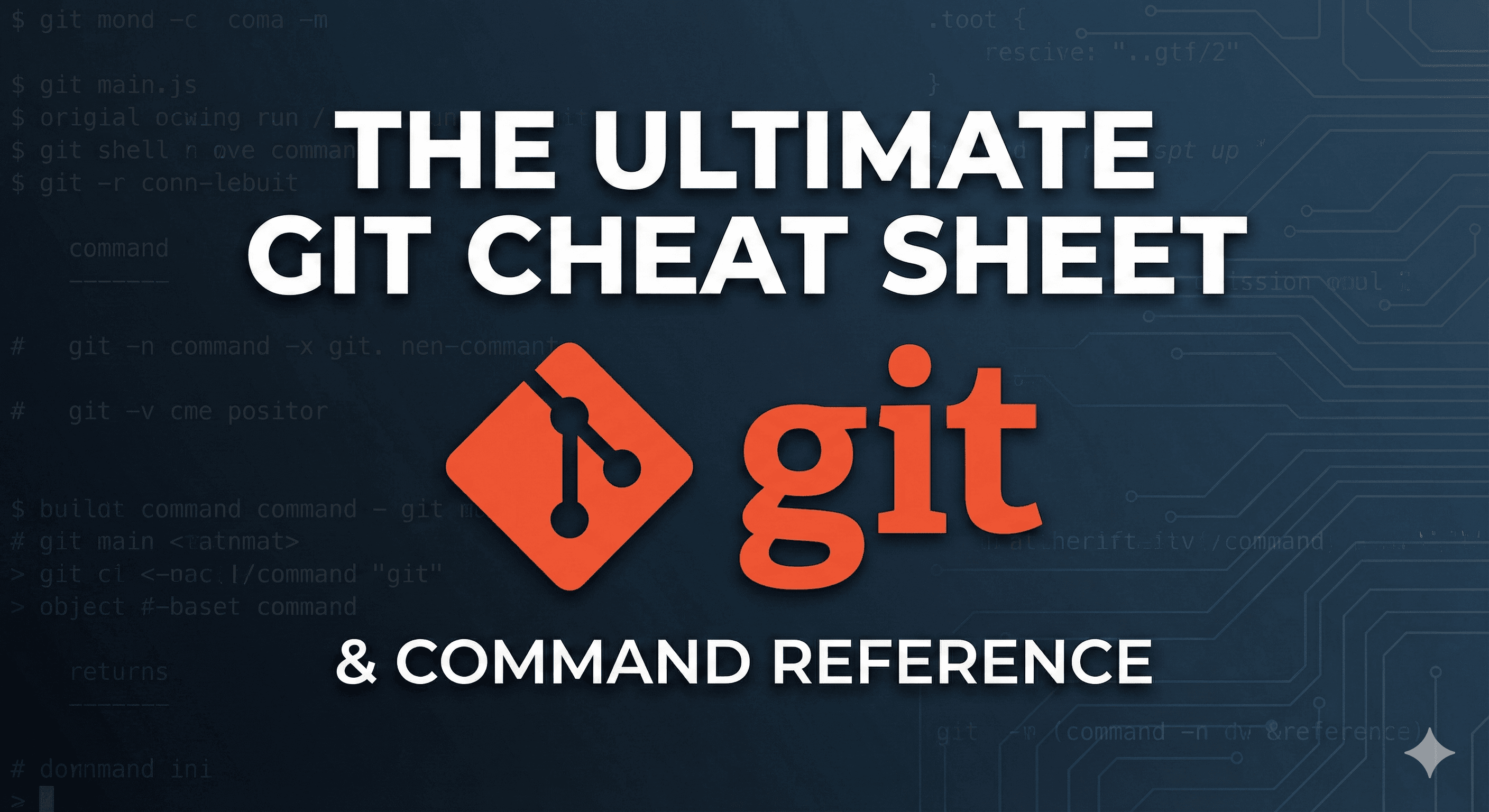 Cover Image for The Ultimate Git Cheat Sheet & Command Reference